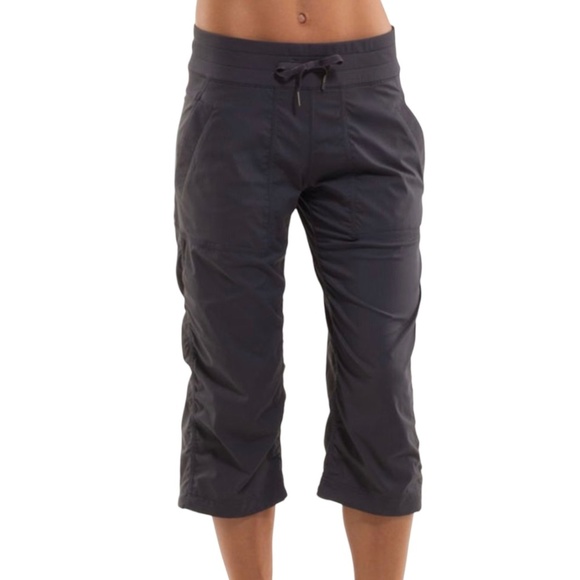 lululemon athletica Pants - LULULEMON Studio Crop, 8, Coal Gray
